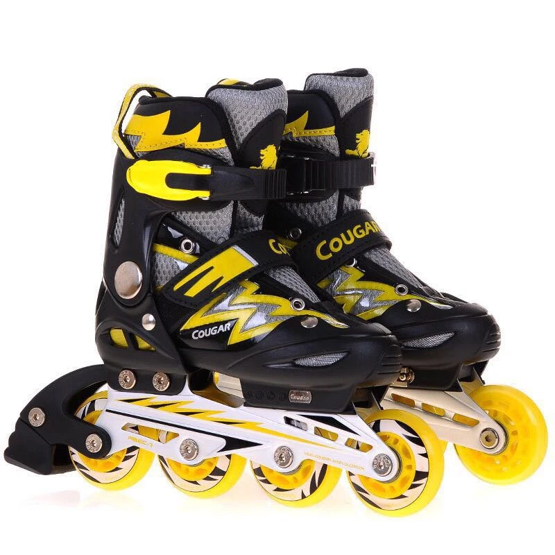 High Quality Roller Skates Children's Inline Skate Adjustable Size 35