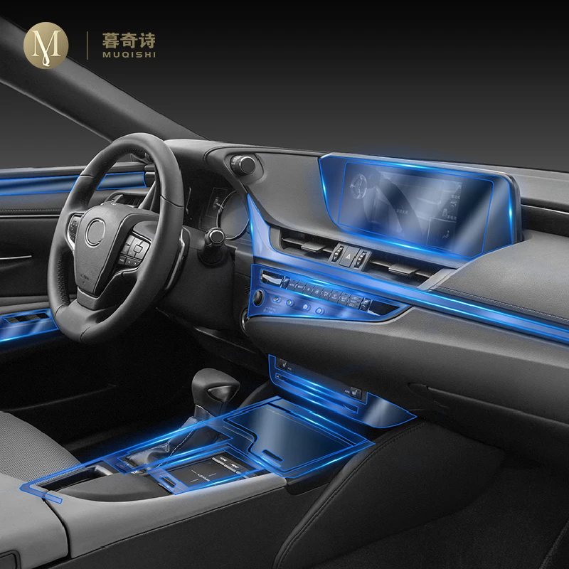 Для Lexus ES 250 300 350 2018-2021Car интерьер центральной консоли прозрачная защитная пленка