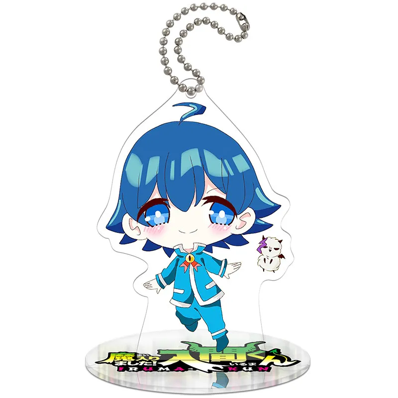 Японское аниме Mairimashita! Iruma-kun косплей акриловая настольная подставка фигурка модель пластина декор Подарочная подвеска-брелок