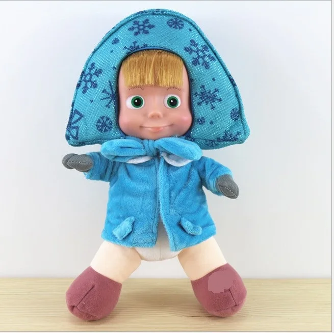 Детский подарок популярная Маша милые плюшевые куклы медведь Высокое качество русская Маша мягкие игрушки