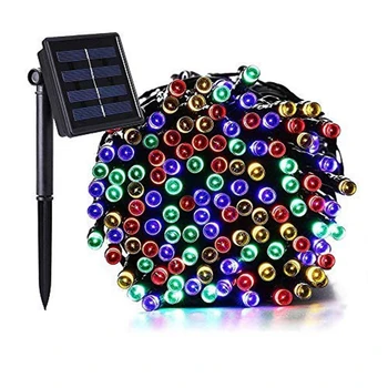 

7M 50 LED Solar Power Fairy String Lights Christmas Party Decor Garden Outdoor Lamp Multi Color