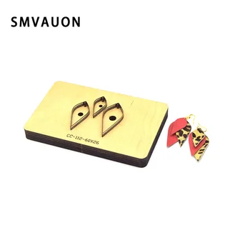 

Leopard print Earrings Japan Steel Die Cut Steel Cutting Mold Wood Dies For Leather Blade Rule Cutter For DIY Leather Crafts