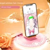 Cargador inalámbrico Universal LED de alas de Ángel, Sakura, figura de acción, portátil, 10W, almohadilla de carga rápida para iPhone, Samsung, Huawei, Xiaomi ► Foto 3/6