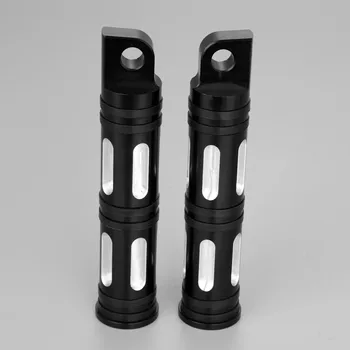 

2Pcs Universal Aluminum Motorcycle Foot Rests Foot Pegs Pedals Rear Set Racing Motor For XL XR 883 1200 X48