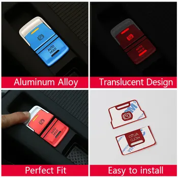 

Car Central Handbrake Sticker Auto Hold P button Car Styling For VW Passat B8 Magotan Door Lock Switch B8L 2017-2020 LHD