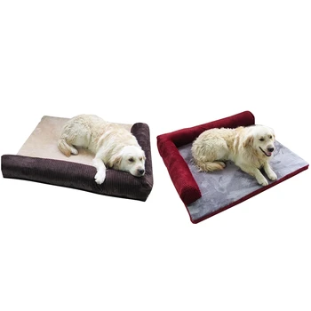 

Dog Bed for Large Dogs Pet House Sofa Mat Dogs Beds Winter Kennel Soft Pet Cat House Blanket Cushion for Husky Labrador