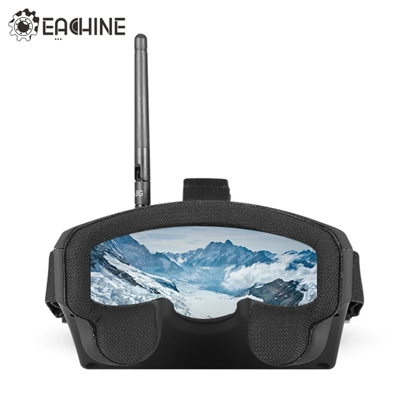 Eachine EV800 5 дюймов 800x480 FPV видео очки 8G 40CH Raceband автопоиск встроенный аккумулятор