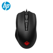 Hp OMEN400 профессиональная Макросъемка, игровая мышь 5000 dpi, 8 цветов, светодиодный, с подсветкой, Проводная игровая мышь для ПК, компьютера, ноутбука, мыши Pro Gamer