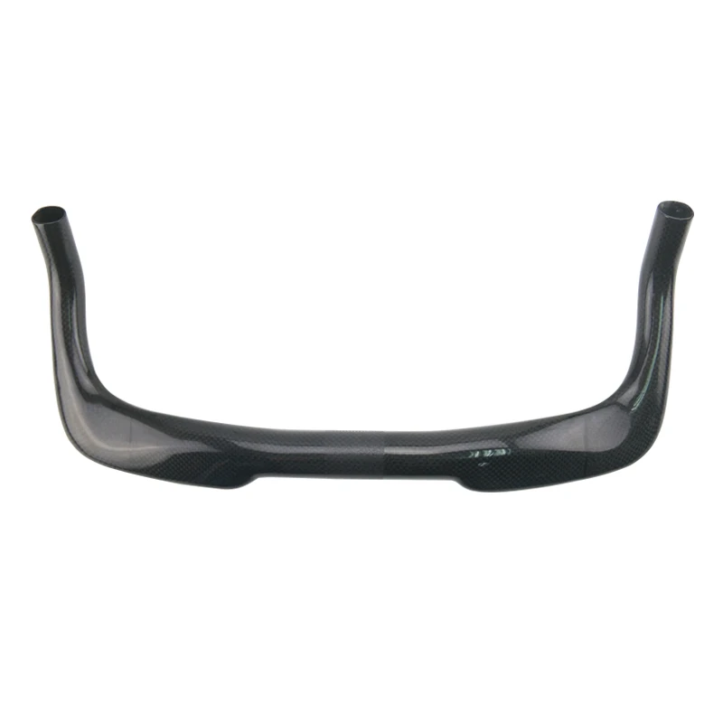 No Logo Bicycle Handlebars 31.8mm Bike Bullhorn 380400420440460mm riathlon Handlebar Black RestTT Handlebars (2)