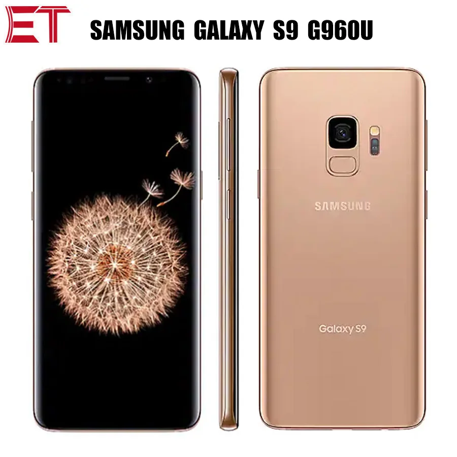 T-mobile Version Samsung Galaxy S9 G960U 4G Mobile Phone 4GB RAM 64GB ROM Snapdragon845 5.8"1440x2960p IP68 NFC Android8.0 Phone