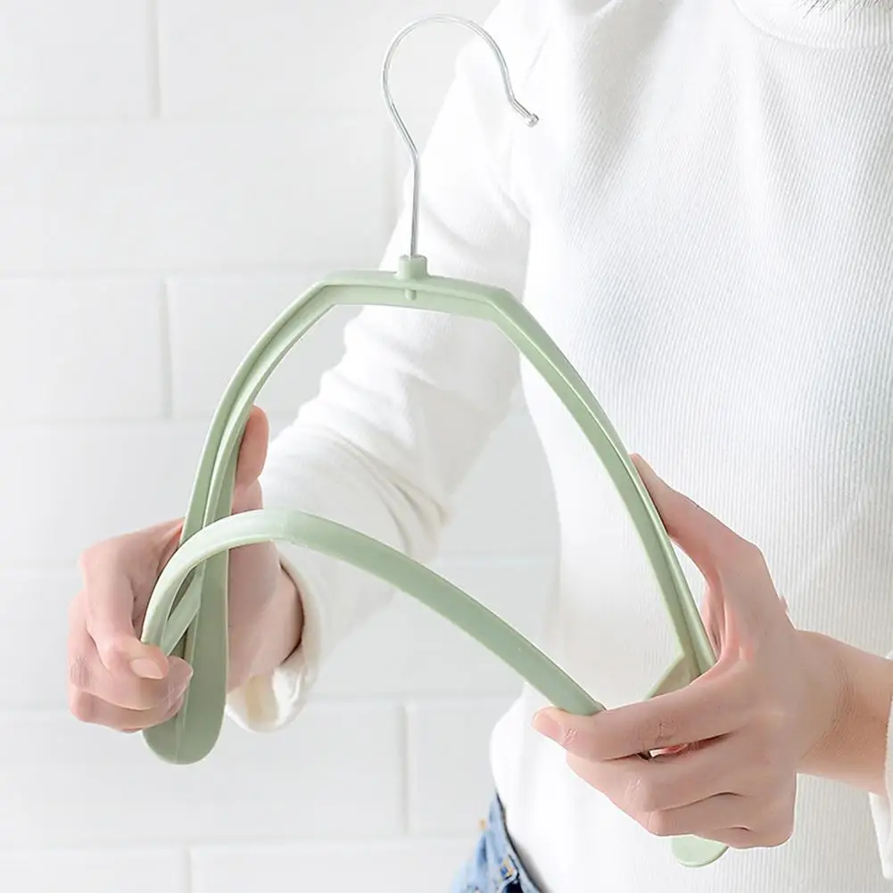Studyset 10 шт. многофункциональная сухая влажная двойного использования противоскользящая широкая плечевая сушилка для одежды