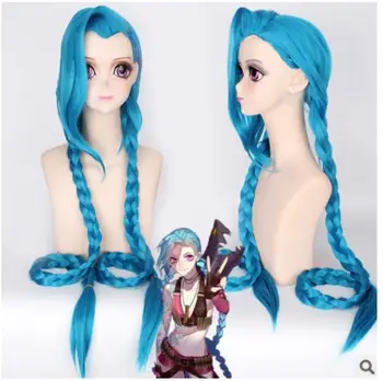 

Cosplay Wig Jinx Cosplay Hair Womens Blue Cosplay Wigs