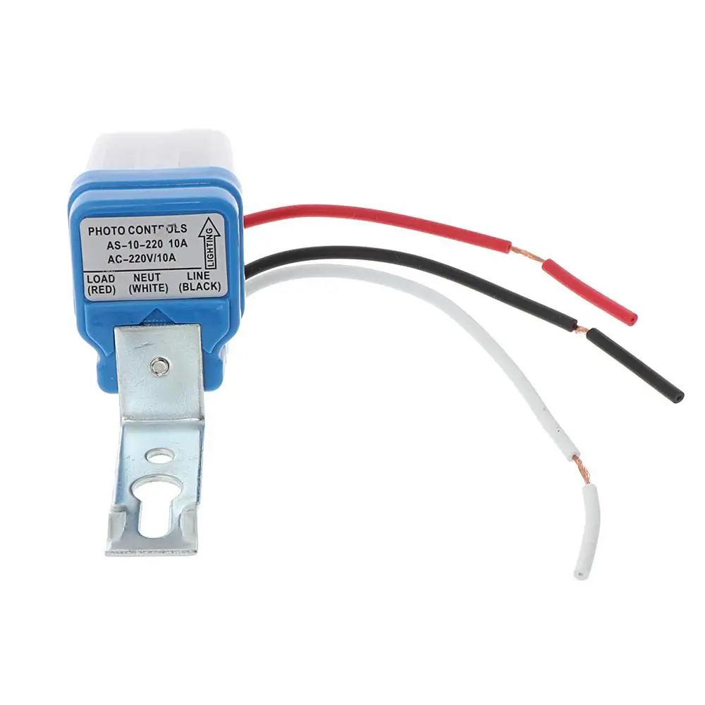 

Automatic Auto On Day Off Street Light Switch 10A Night Control Sensor AC 220V