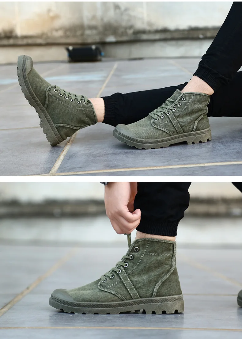 MRCAVE BOOTS защитная обувь для мужчин со стальным носком дышащая парусиновая Рабочая обувь нескользящие ботинки обувь для промышленного и строительного работ