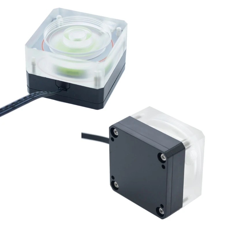 Drone Water Pump PUB-SZM6 Water Cooler Water Pump Ultra-Thin PWM Speed Control 4cm Thick Flow 500L Support OD50 Tank