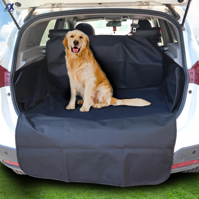 Funda de asiento de coche para perro, alfombrilla impermeable para maletero  de coche, forro de carga para SUV, lavable, artículos de viaje gratis