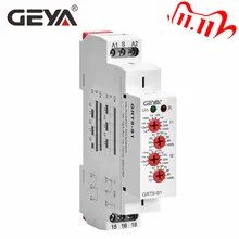 Relé assimétrico ac230v do tempo do ciclador de geya ou relé DC12V-240V s-0.1 dias do temporizador do ciclo da repetição da c.a./100