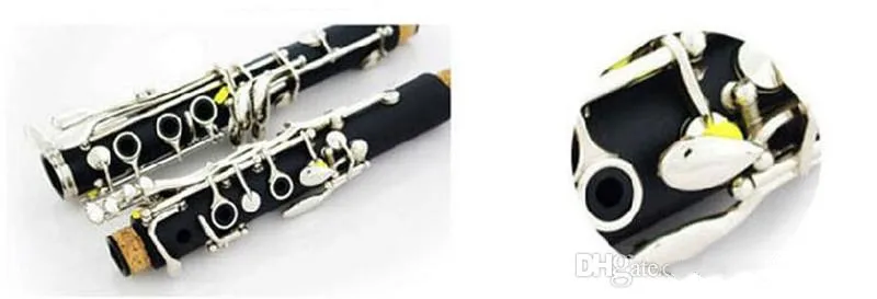 New Buffet Crampon&Cie A PARIS B12 17 Key Bb Tune Bakelite Clarinet Playing Musical Instruments Clarinet with Accessories
