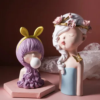 

Nordic light luxury adornment home living room TV cabinet bedroom layout decorations crafts furnishings YHJ031502