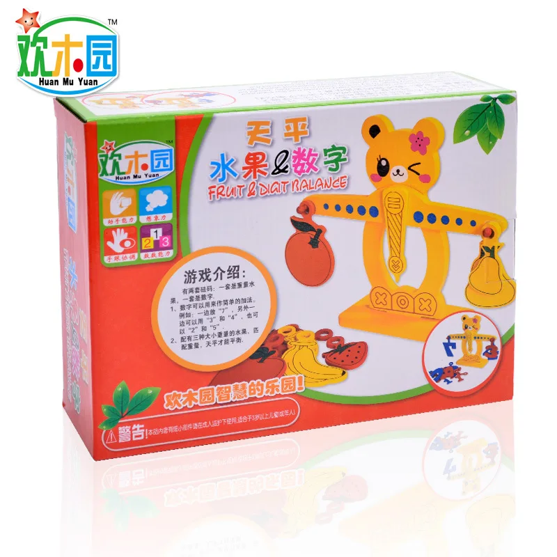 

Montessori Early Educational Teaching Aid Wooden Balance Scale Young STUDENT'S for Making Toy Kindergarten China Science Publish