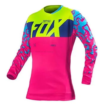 Frauen-Radsport-Kleidung langärmeliges Sweatshirt-MTB-downhill-Teamwear-Herbst-Longsleeve aus Jersey 1