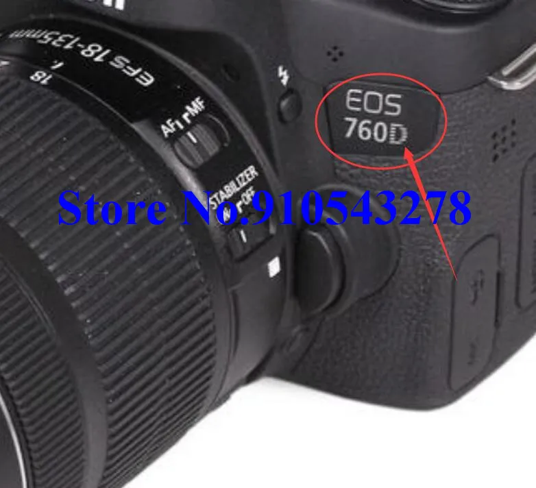 Новинка для canon EOS 760D заказа логотипа корпуса Canon укажите модель камеры |