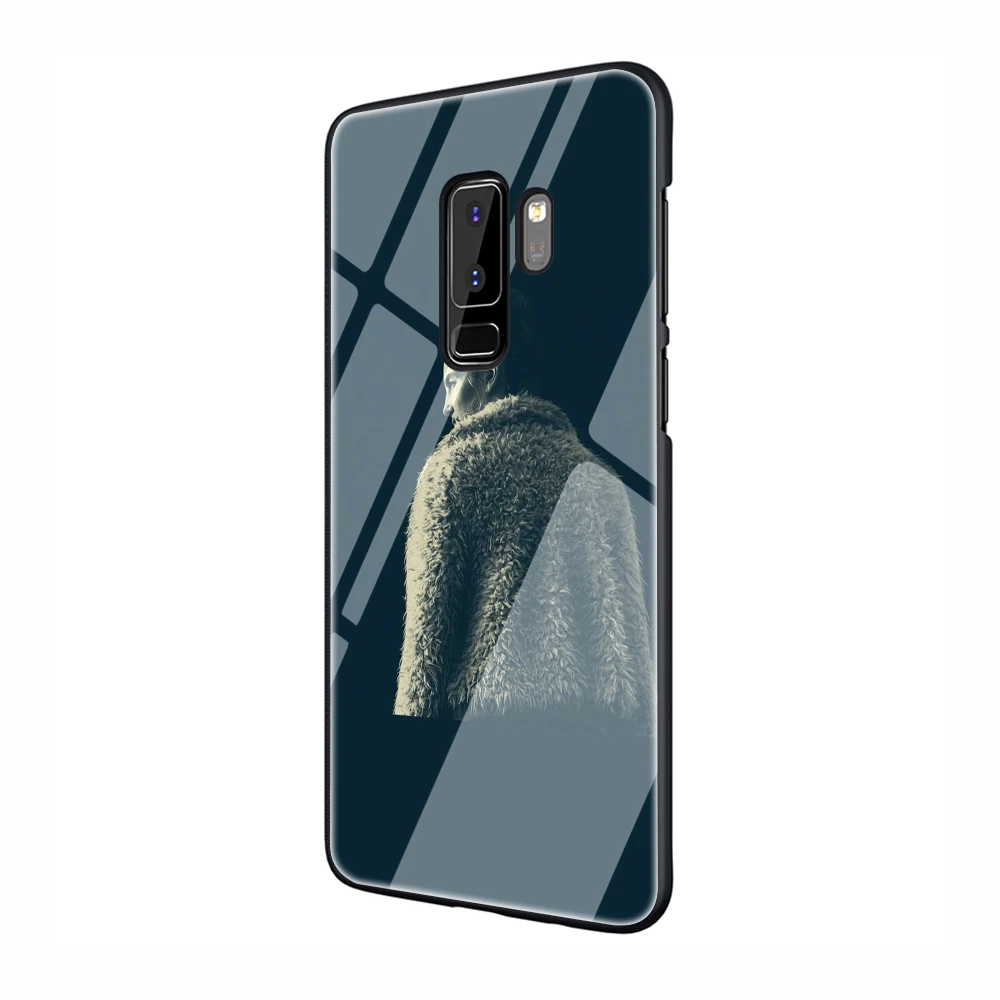 EWAU убийства ЕВА Стекло чехол для телефона для samsung Galaxy S7 8 9 10Plus Note8 9 A10 20 30 40 50 60 70