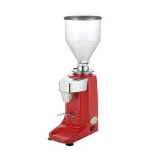 red Электрическая кофемолка 220 В/110 В профессиональная кофемолка SD-921L электрическая итальянская количественная шлифовальная машина - Цвет: red
