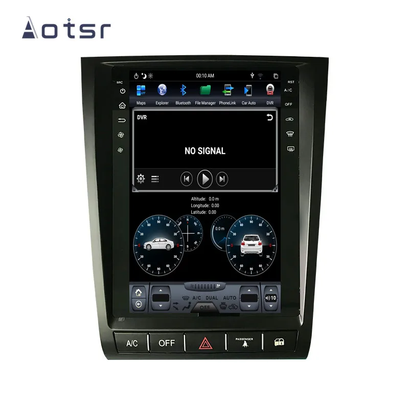 Flash Deal Tesla Styel Android 8.1 Car DVD player GPS Navigation For Lexus GS300 GS350 GS450 GS460 2004-2011 auto stereo multimedia screen 2