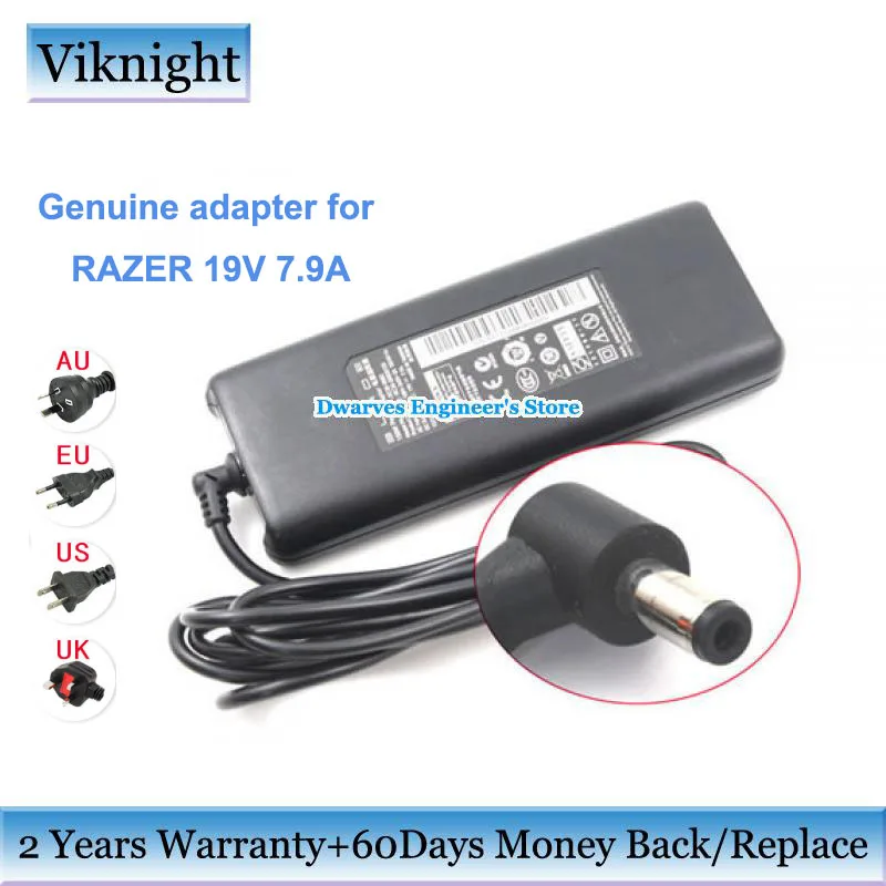 Genuine RC30-0083 RC30-0099 ac adapter 19v 7.9A 150w power supply laptop charger for BLADE RZ09 2014 pro | Компьютеры и офис
