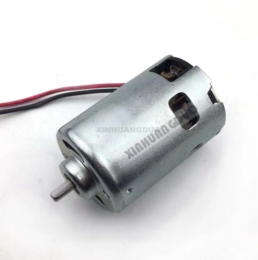 887 двигатель постоянного тока 12V 24V 36V двойной шариковый подшипник Высокая мощность высокий крутящий момент на высокой скорости 1.5A 17500 об/мин 400 вт DIY для шлифовки и резки модели