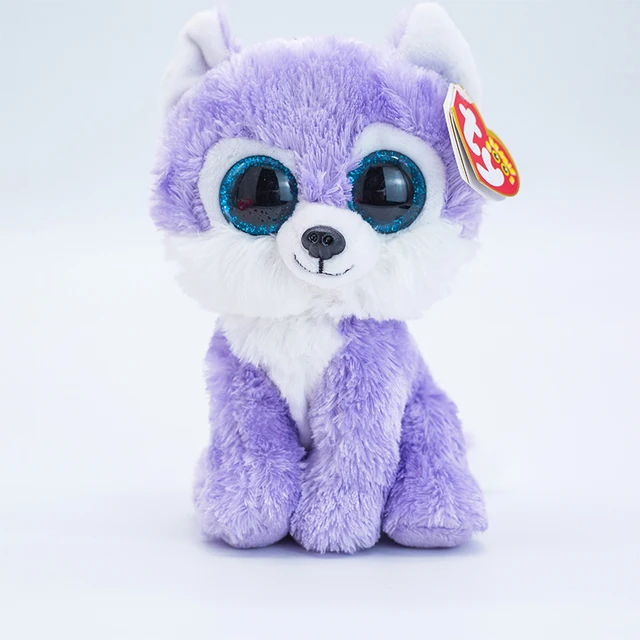 Ty Beanie Boos Big Eyes Unicorn Fox Cat Penguin Poodle Owl Plush Stuffed Animal Super Soft Bedside Toys Doll Gift For Kids 15CM 15cm