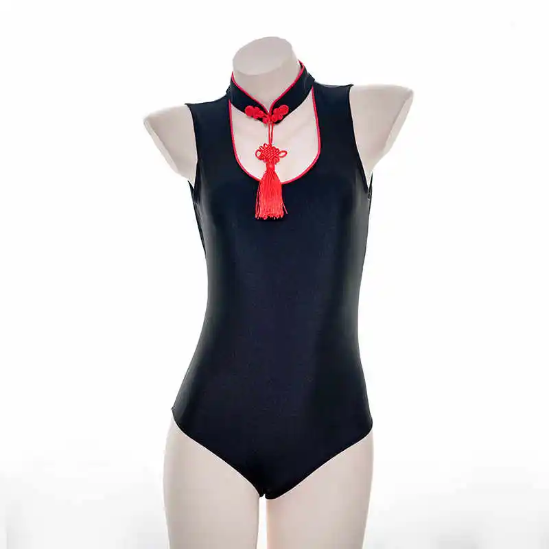 Cosplay&ware Two-dimensional Sexy Retro Style Cheongsam Dead Reservoir Water Chinese Girl One-piece Swimsuit Halter Pajamas Women -Zentai shop online Hf4ca036b42904dc783bbcaca77ef3147p.jpg