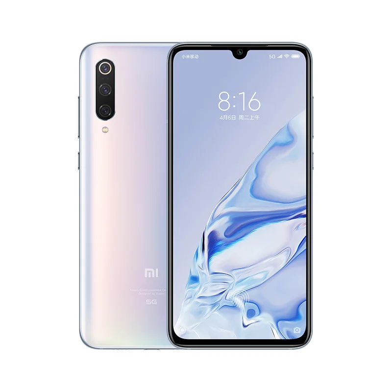 White Xiaomi mi 9 pro mi 9 Pro(5G) 8GB 128GB Смартфон Snapdragon 855 Plus 48MP с тремя камерами, мобильный телефон, аккумулятор 4000mAh - Цвет: White