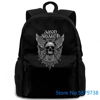 

Amon Amarth Black Death Metal Band Vikings Swedish Metal Male Pattern women men backpack laptop travel school adult