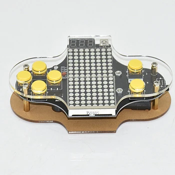 

1pcs Upgraded Electronic DIY Game Console Kit Game Soldering Practice Kit with Open Source Code