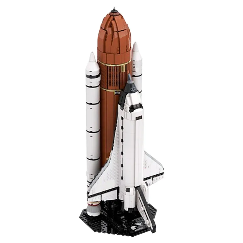 US $116.79 MOC Spaceflight Model Launch Space Shuttle Launch Center Building Blocks Spaceship hightech Bricks Kids Educational Diy Toy Git