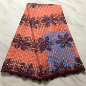 

High Quality African Lace Fabric Net 2019 French Lace Fabric Tulle With stones Nigerian Lace Fabric For Wedding
