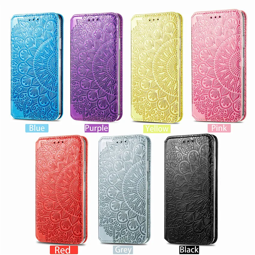 iphone 7 plus case Fashion Magnetic Flip Leather Phone Case For iPhone 6 7 8 SE 2 6S Plus 12 11 Pro X XS XR Max Fundas Card Holder Stand Book Cover iphone 8 plus case