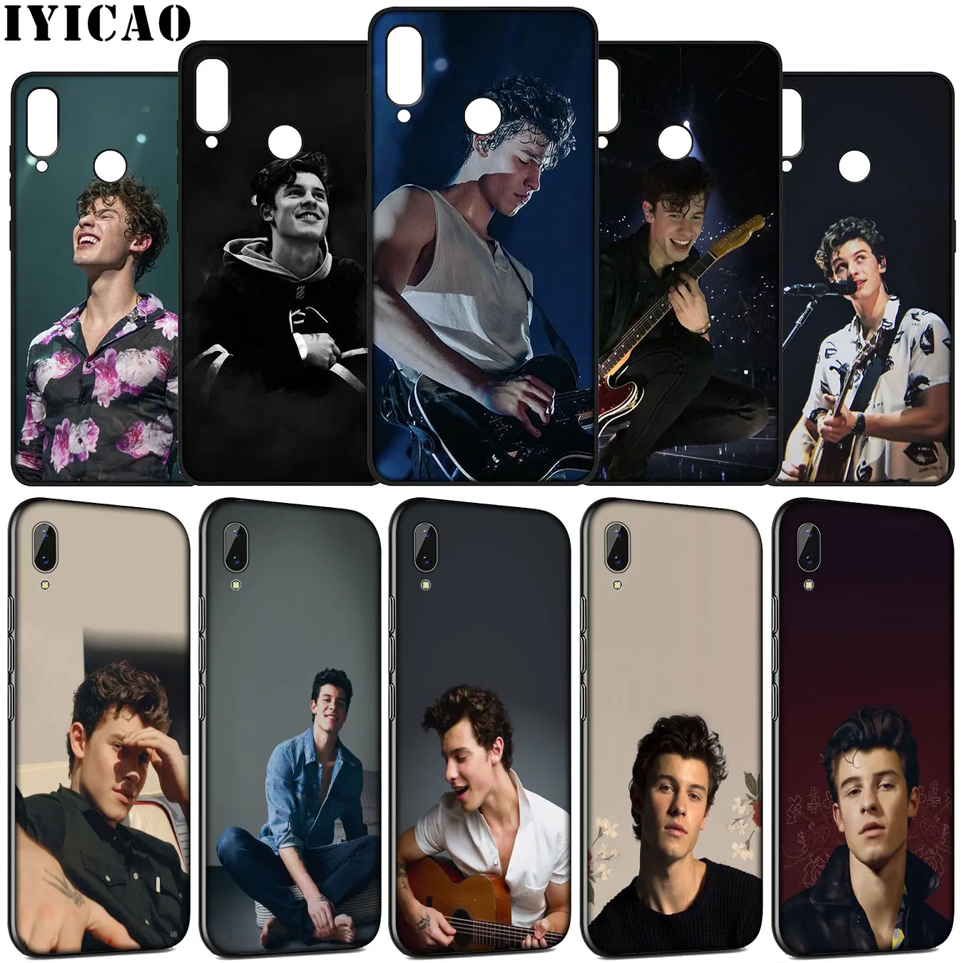 IYICAO Shawn Mendes 2 Soft Silicone Case for Huawei Y9 Y7 Y6 Prime 2019 Honor view 20 8C 8X 8 9 9X 10 Lite 7C 7X 7A Pro Cover | Мобильные