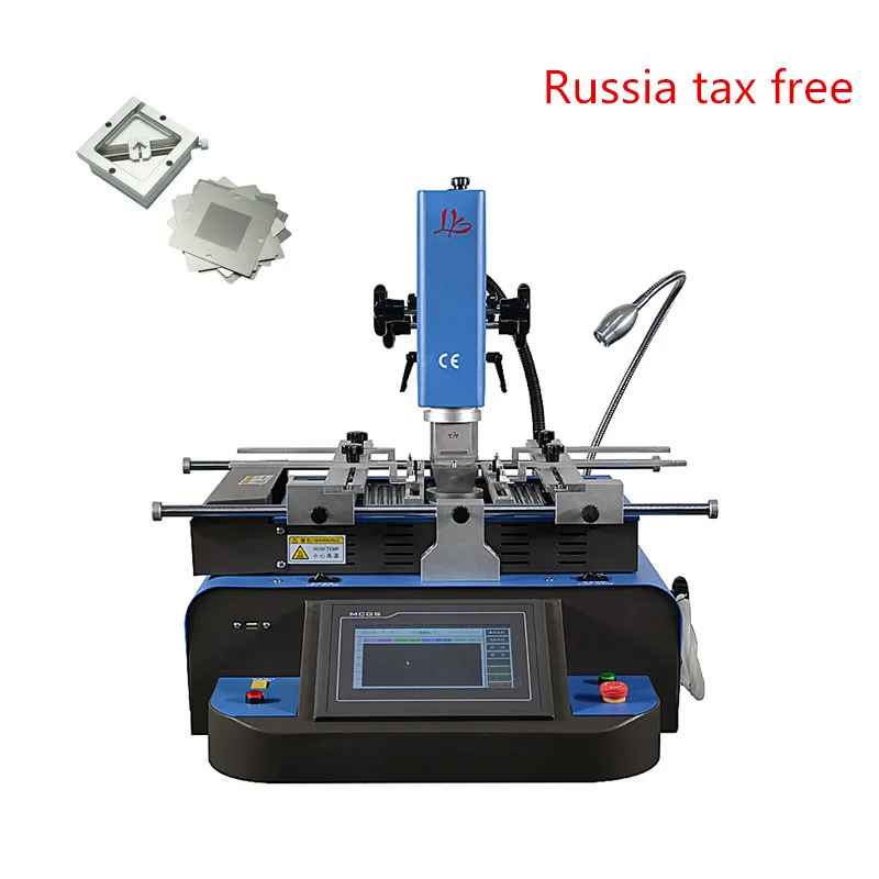 

BGA Rework Station 4700W LY G580 Semi-automatic 3 Zones Hot Air Infrared bga soldering station for PCB Laptops Game Board