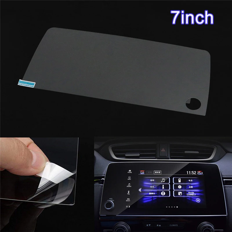 

For Honda CR-V CRV 2017 2019 7 inch GPS Navigation Screen Steel Protective Film Control of LCD Screen Tempered Glass Sticker Car