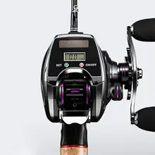 

Backlight 1 Set Eco-friendly Digital Display Fish Spinning Wheel Compact Fishing Reel Accurate Counting Sporting Goods