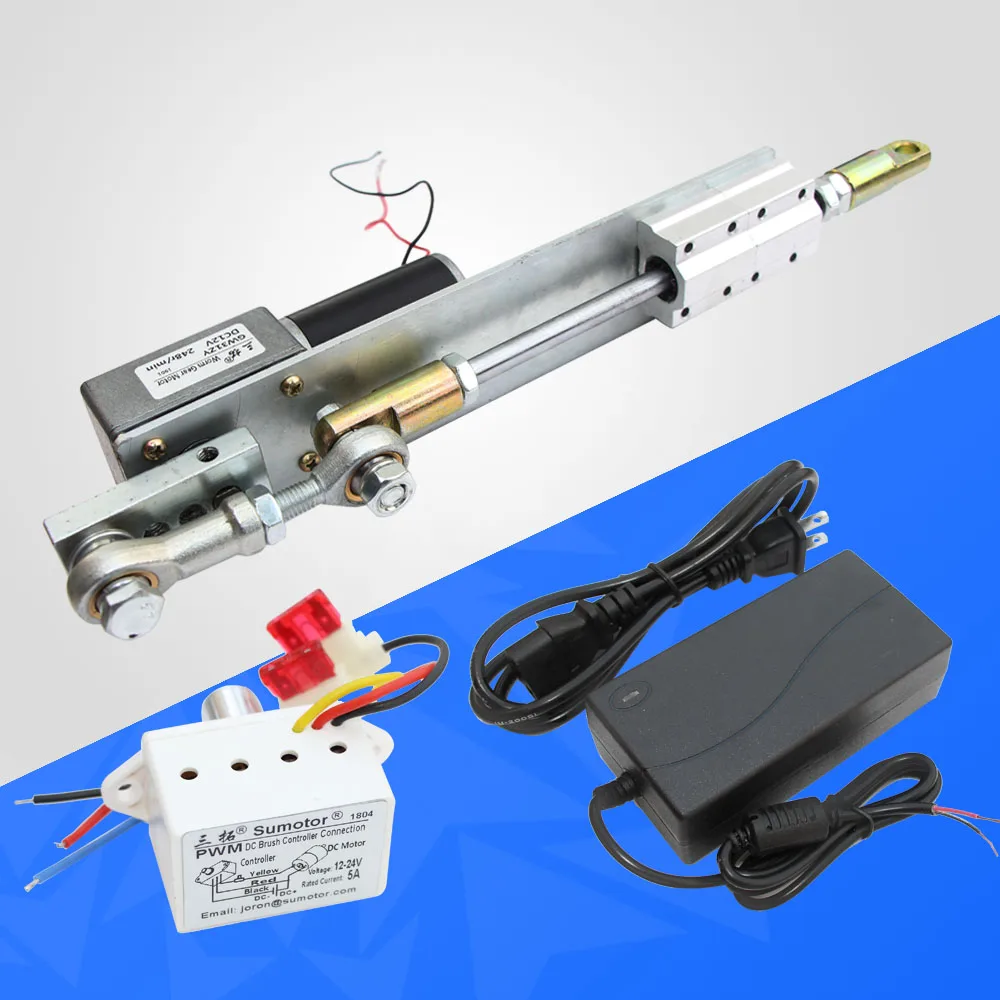 20mm/30mm/50mm Stroke Automatic Reciprocating Linear Actuator Motor DC12V/24V 