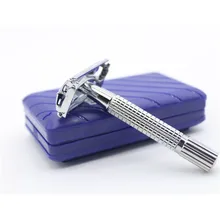 Безопасная бритва с двойным лезвием для лица прямая Бритва мужская машина бритвенные лезвия бритва