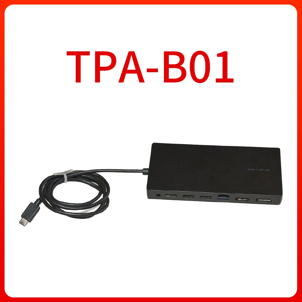 Dock Tpa-b01 Elite Usb-c Docking 844549-001 841575-001 Docking Station Usb-c Type-c Laptop For Hp Original - Pc Hardware Cables Adapters - AliExpress