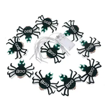 

Halloween Spider Design String Light Outdoor LED String Lamp (No Battery)