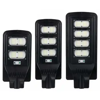 

96/144/192led Solar Lamp with Remote Control PIR Motion Sensor Outdoor Lighting Garden and Villas Wall Lamp 30W 60W 90W
