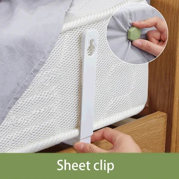 

4pcs/set Bed Sheet Clip Slip-resistant Fixing Clip Holders