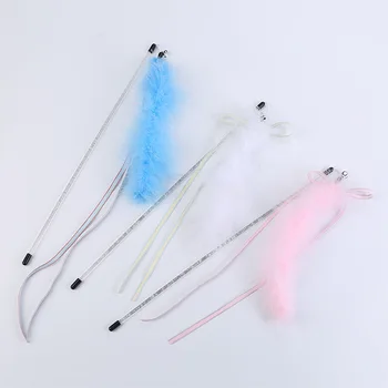 

New Style Fairy Cat Teaser Bell Tassels Feather Cat Toy Cat Teaser Interactive